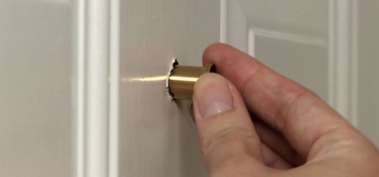 peephole door repair in Redondo Beach